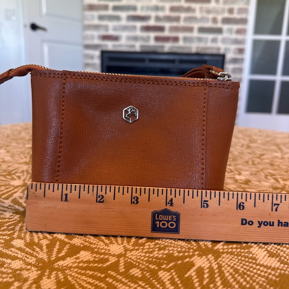 Valentina Small Leather Cosmetic Bag - Picture 6 of 6